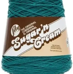 100% Cotton Yarn Cone 400g/14oz  674 Yards Teal