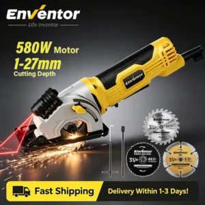 580W Motor Electric Mini Circular Saw for Wood Cutting