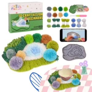 Latch Hook and crochet Kit