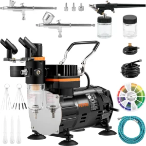 Professional Dual-Action Airbrush