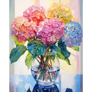 Window Landscape Paint by Number